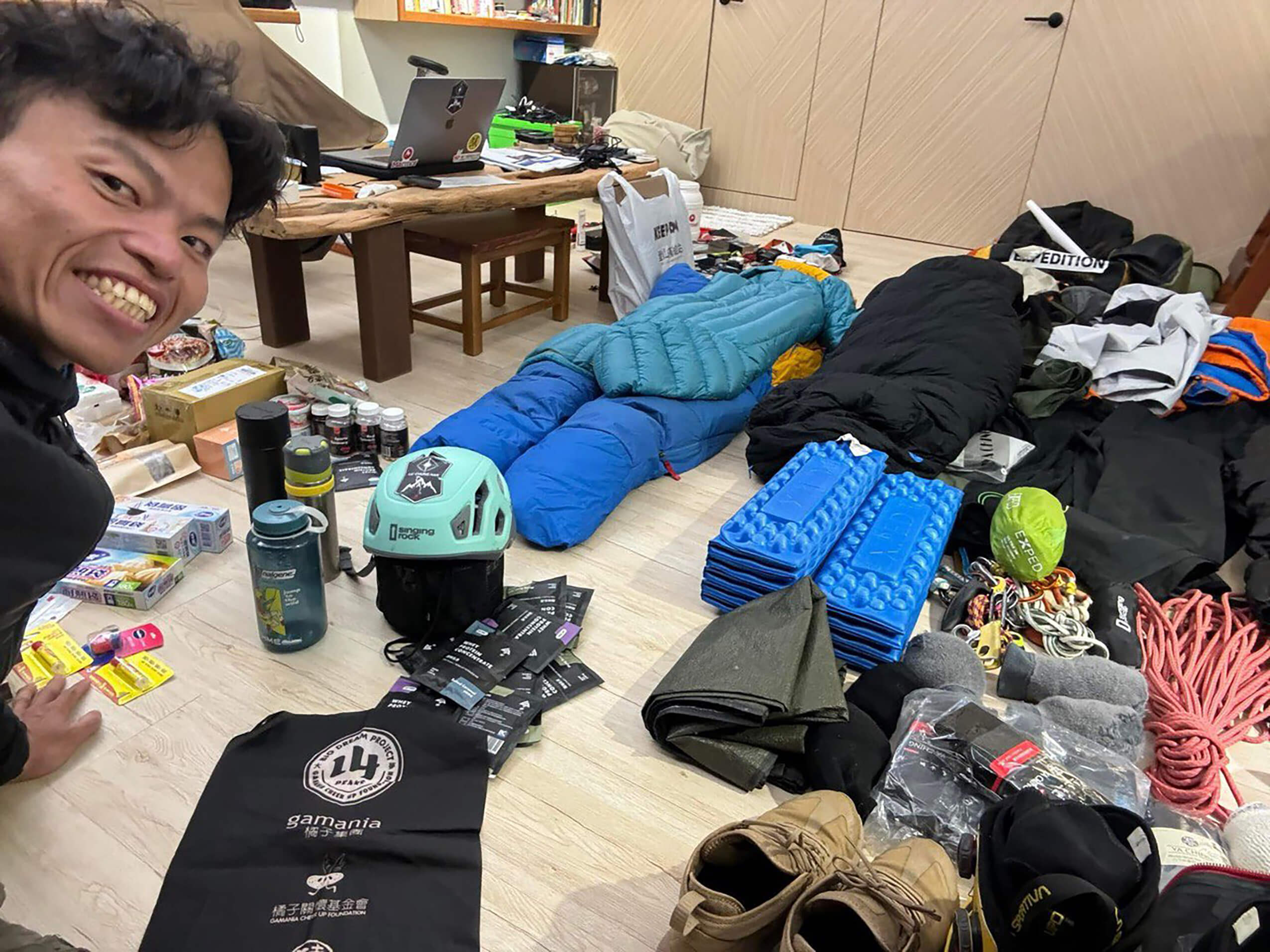 阿果分享攀登8000米高山，事前的準備與風險管理、團隊合作、堅持初心是成功三要素。